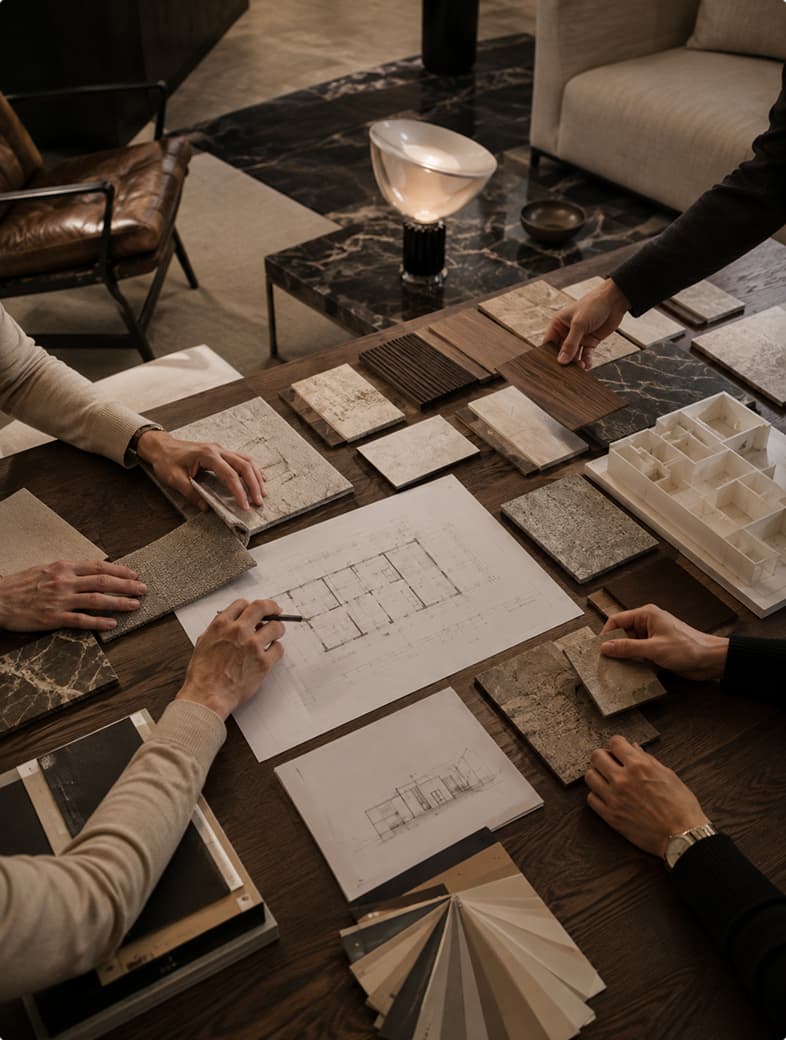 Curated interior setting at nanoHome