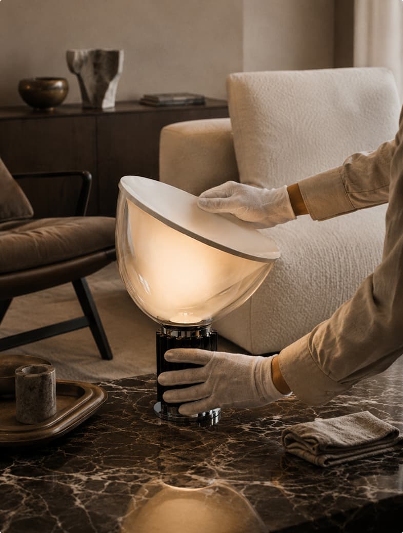 Interior setting developed with nanoHome's expert team