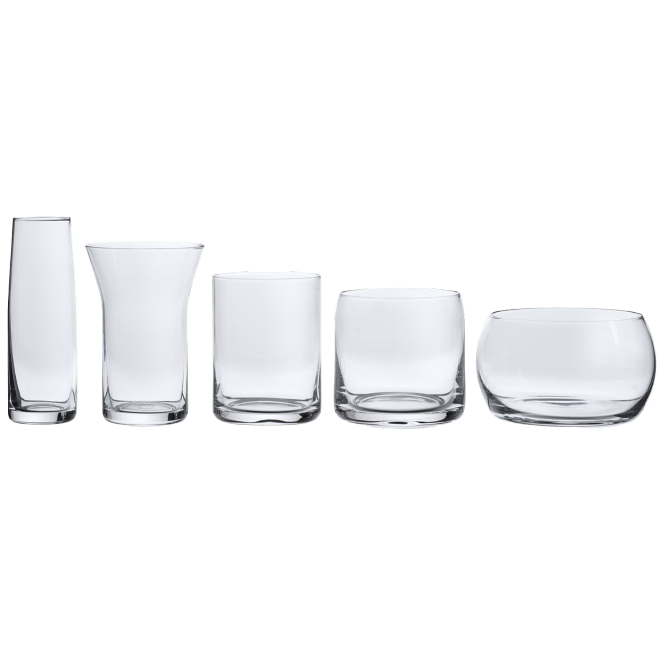 Bộ ly 5-in-1, hiệu Cassina, model 8KRKA1010049, 4 sets of 5 glasses