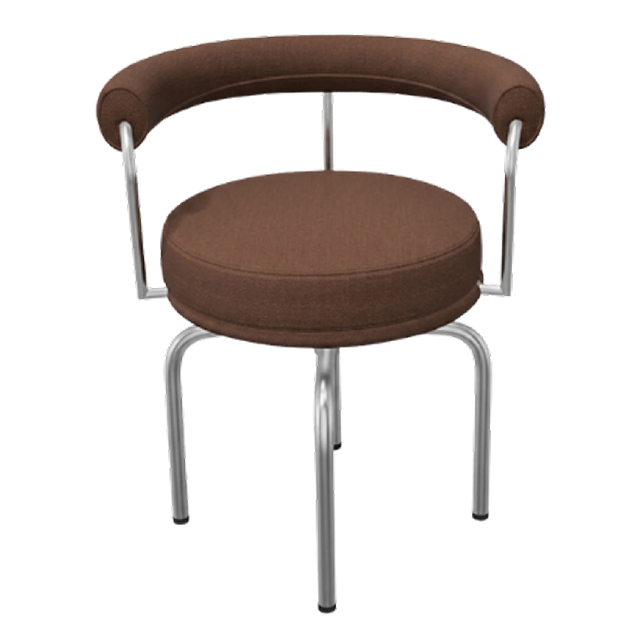 Ghế xoay 7 Fauteuil Tournant, durable, model 0070C0E0, kích thước 60x58x73 cm, bọc da SCOZIA 13X332 CASTAGNA