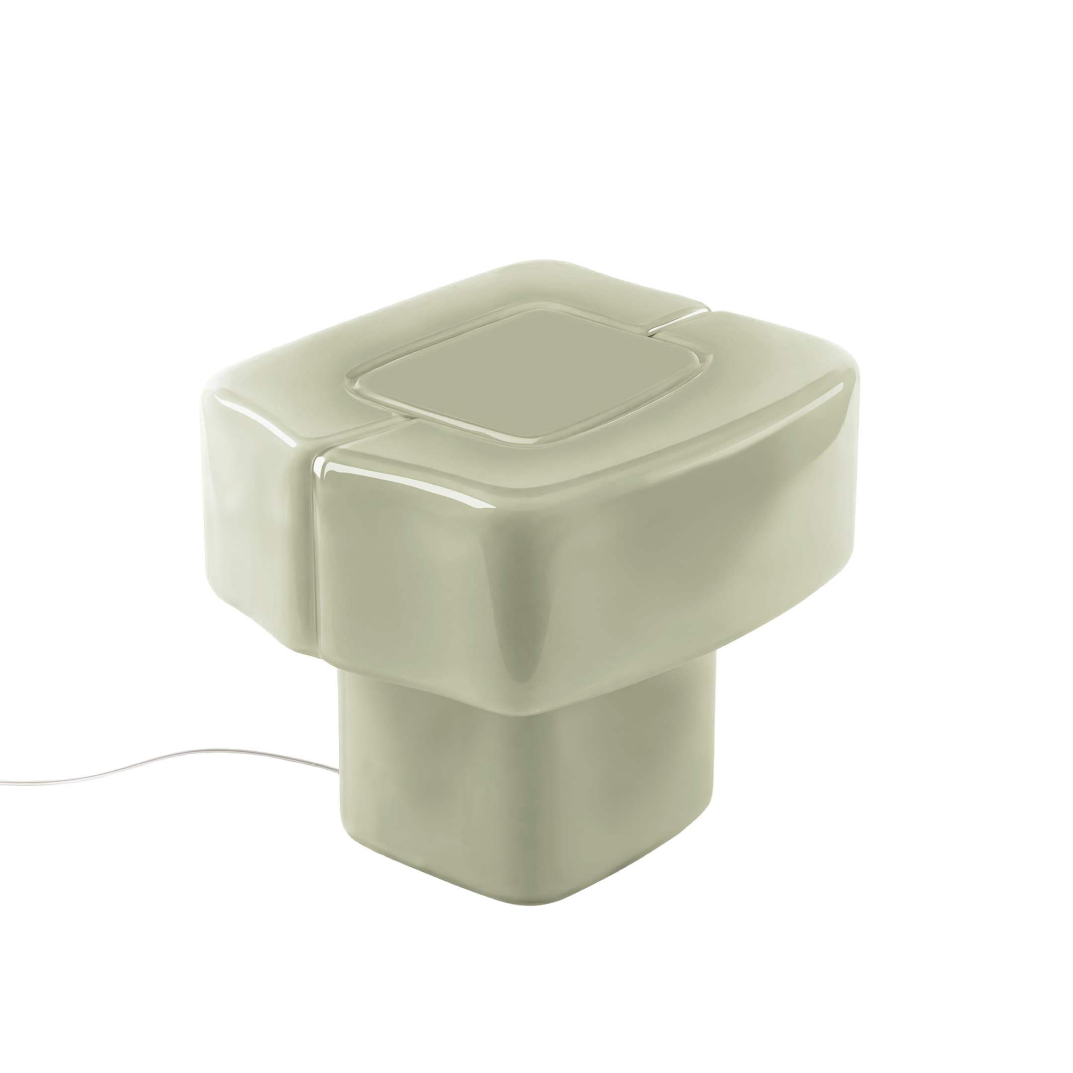 Đèn bàn Fluid Joinery Light, hiệu Cassina, model 073 T1 01, kích thước 37x34x35 cm, màu Fumé