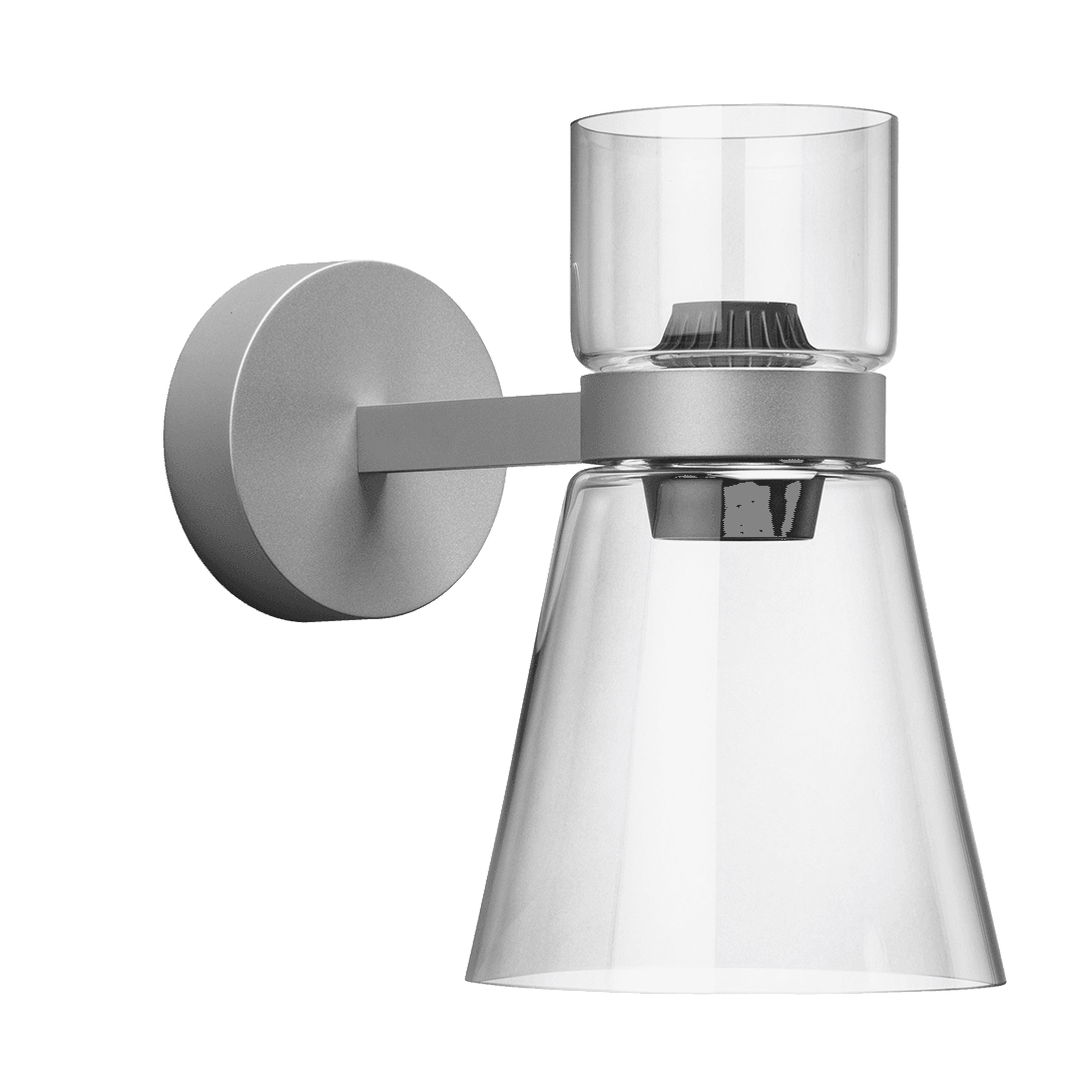 Đèn Tường Nocturne Wall, Flos, kích thước H250mm, ∅160m, màu Silver